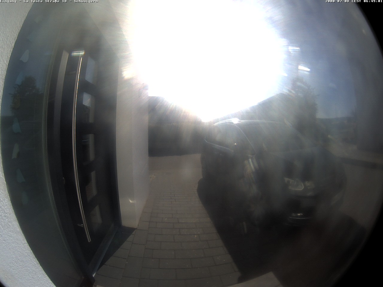 Camera localcam: Live Image.